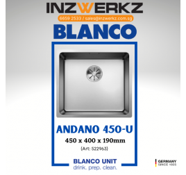 Blanco Andano 450-U Stainless Steel Sink